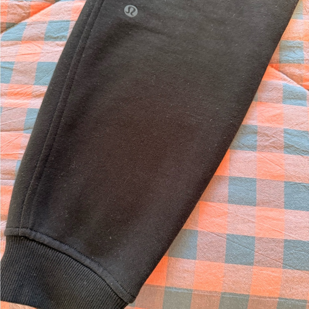 lululemon athletica Black Track Pants barely worn